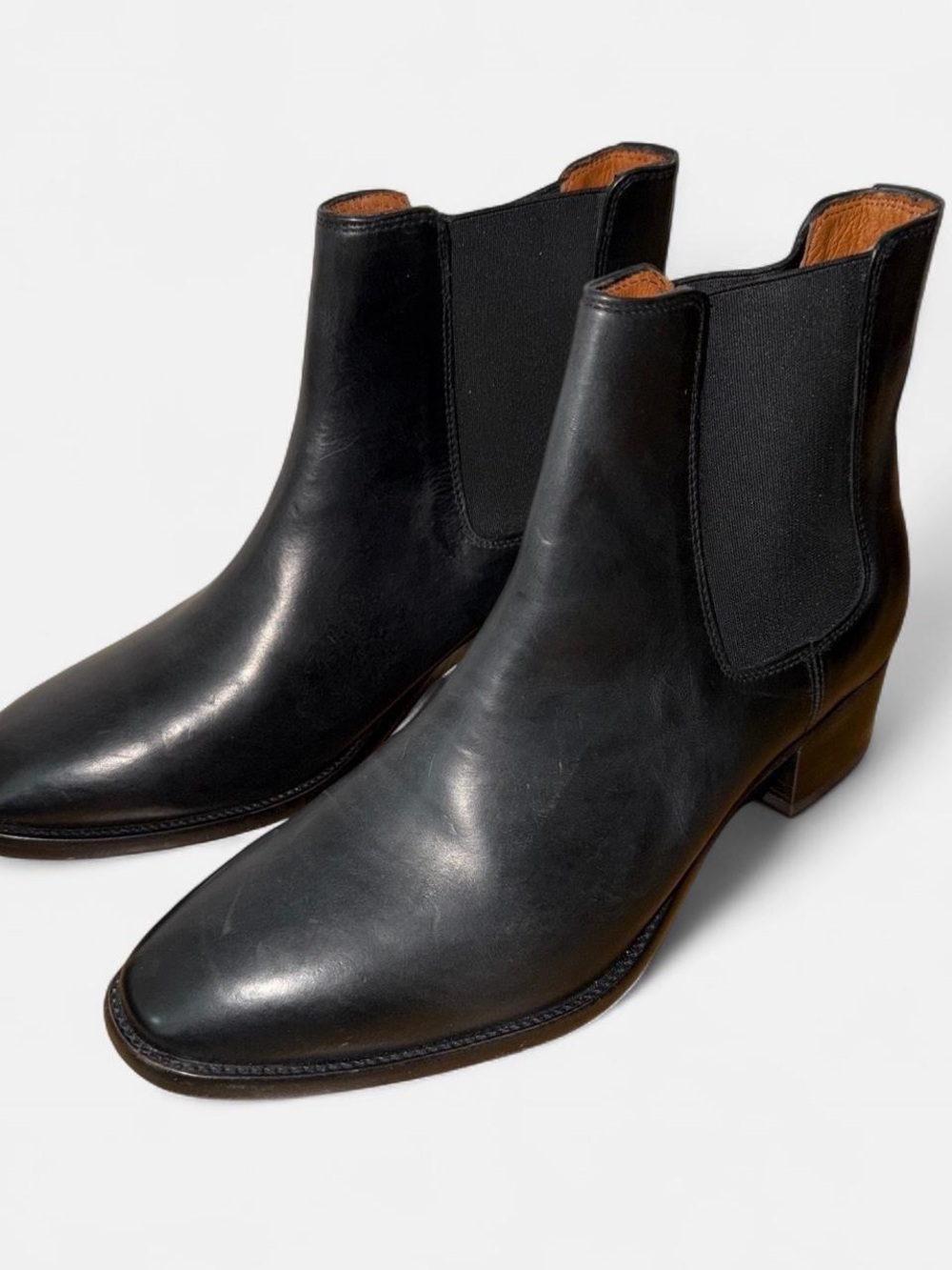 New Frye Black Leather Chelsea Boot -  Women’s Size 8